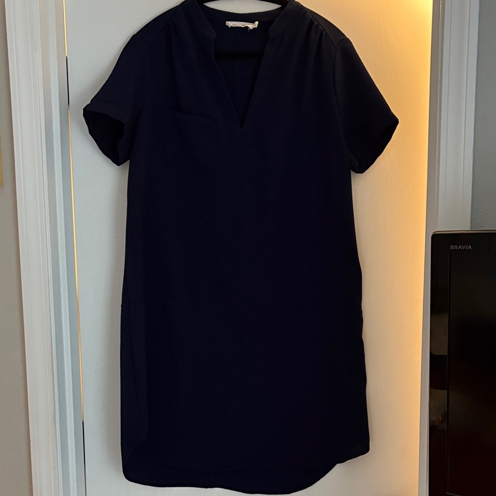 All in Favor Midnight Blue Tunic Top